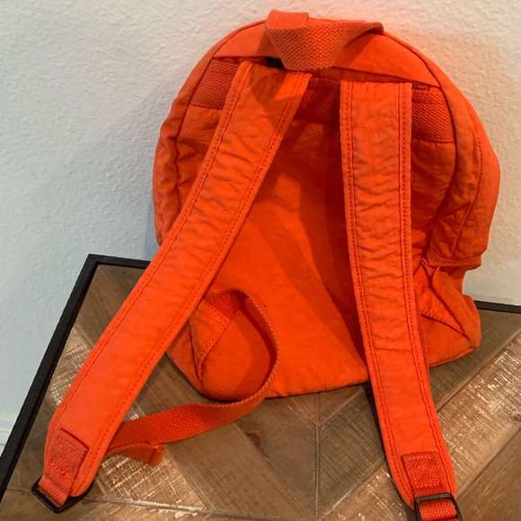 Kipling Orange Backpack Vibrant Everyday Style - Picture 2 of 6